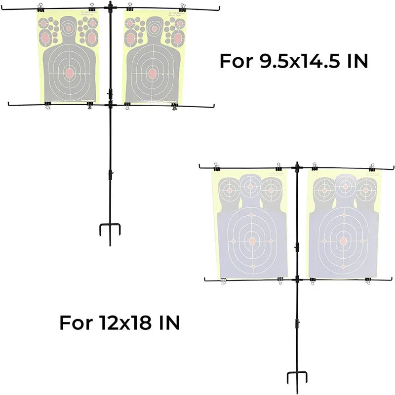 Support de cible papier réglable SP Tactical 105x83cm
