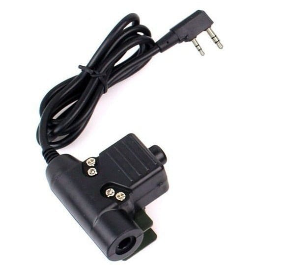 ACTION AIRSOFT 0 U94 style 1 Adaptateur U94 PTT TYT F8 BAOFENG 5R