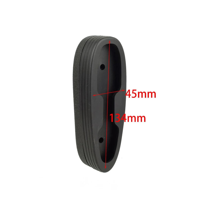 Adjustable Slip-on Rubber AR15 Recoil Pad Non-Slip Rifle Buttstock For Tactical Hunting Gun Butt Stock Protector Extension Black