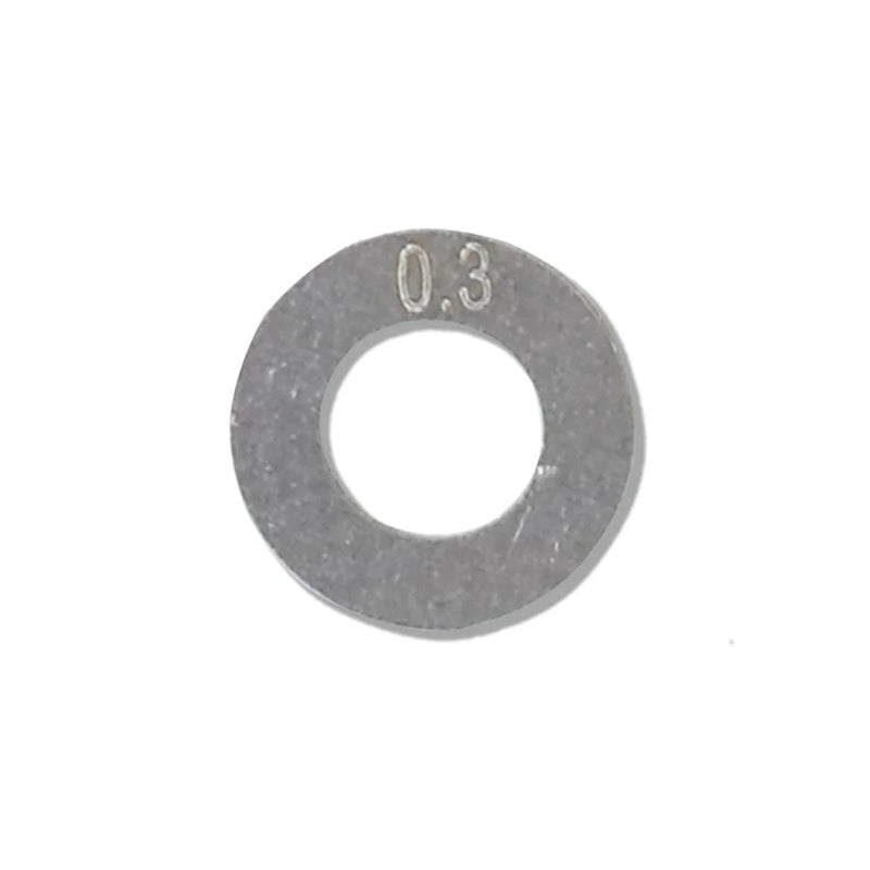 AEG 100pcs 0.1/0.2/0.3/0.5 Stainless Steel Super Precision Shim Set For Airsoft AEG Ver.2/3/7 Gearbox Clearance Adjustment 100pcs 0.3mm