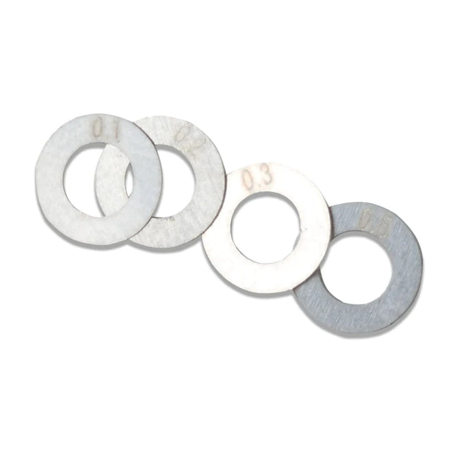 AEG 100pcs 0.1/0.2/0.3/0.5 Stainless Steel Super Precision Shim Set For Airsoft AEG Ver.2/3/7 Gearbox Clearance Adjustment