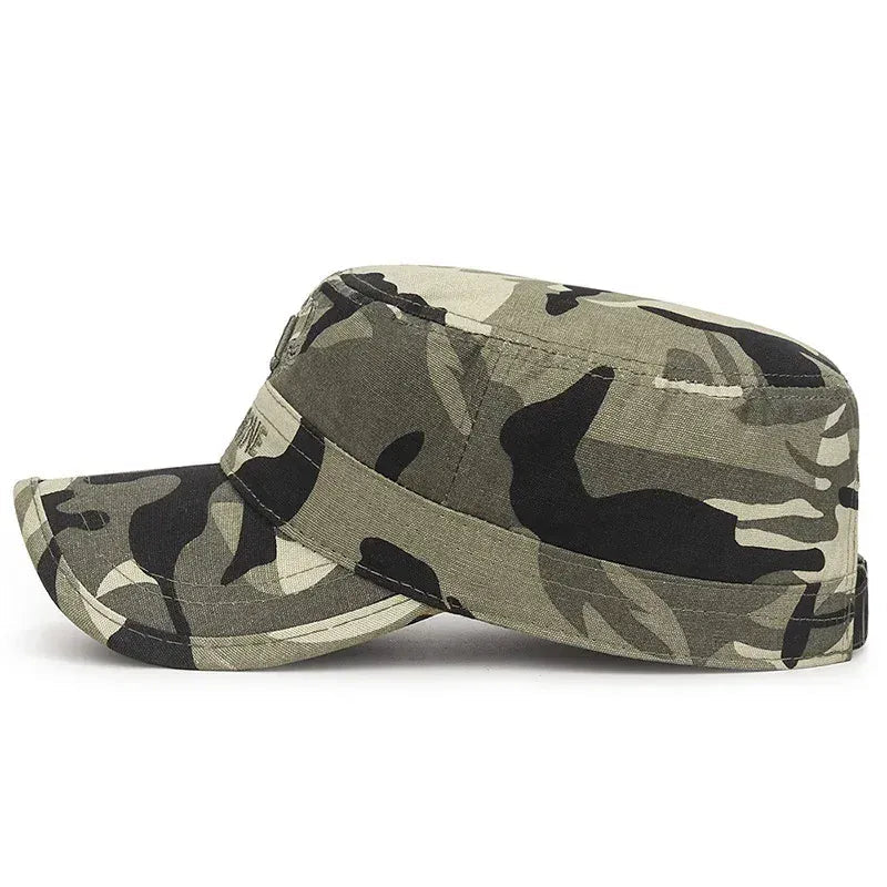 AIRBORNE Airborne Commando Cadet Flat Cap Sun Hat Trucker Caps Dad Hats
