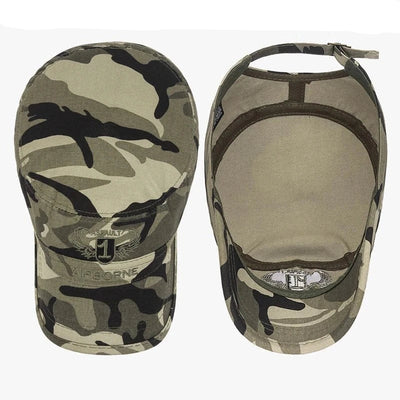 AIRBORNE Airborne Commando Cadet Flat Cap Sun Hat Trucker Caps Dad Hats