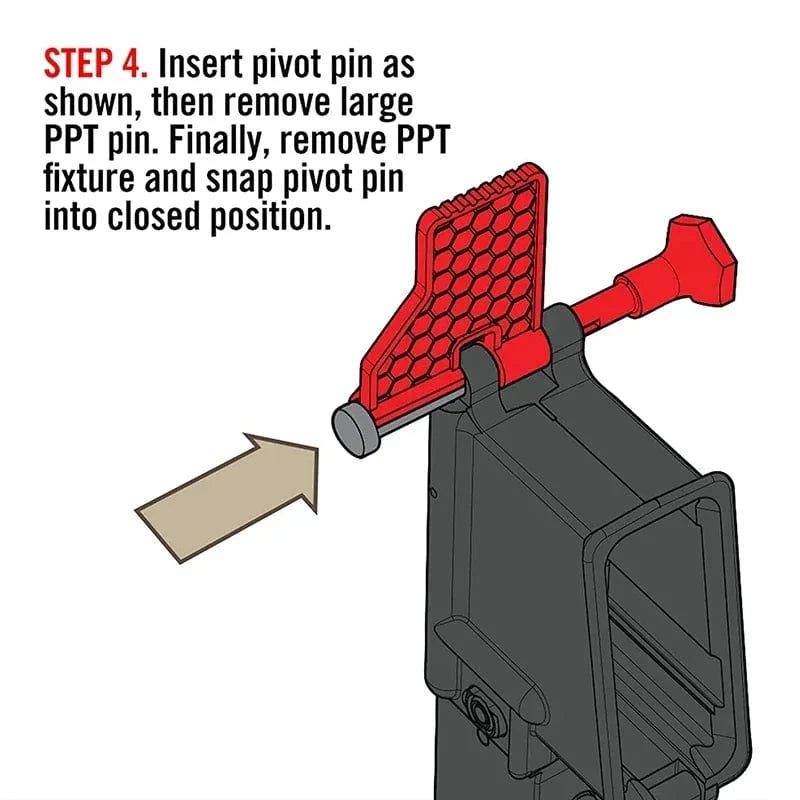 AR15 .223 5.56 Pivot Pin Tool Takedown Dentent Pin Installation Tool Red Hand Tool Accessories Red