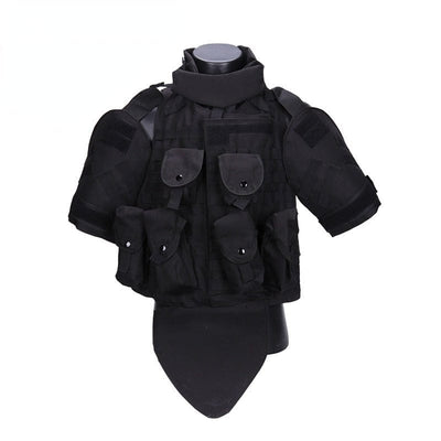 ACTION AIRSOFT 0 Black Armure corporelle poche/Pad USMC Molle