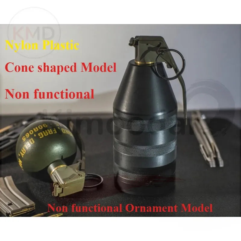 ASM-HG Nylon Plastic Cone Shaped Model Non Functional Divine Bay Pineapple Movie Prop Ornament Model TB1035 Cone shaped Model