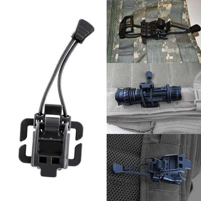 eventoloisirs 0 Attache lampe de poche Molle multifonction