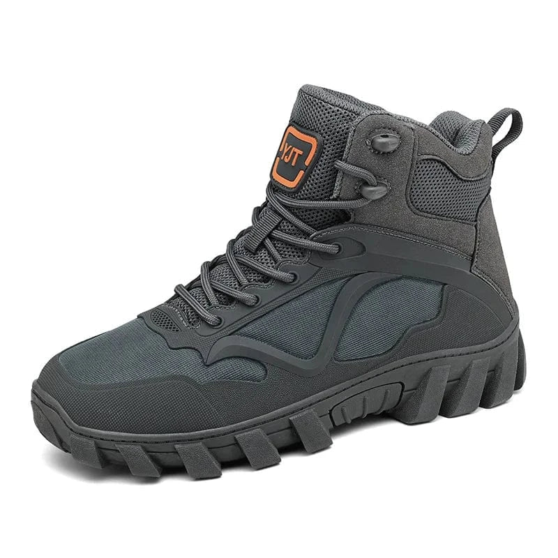 Autumn Men's Boots Breathable Hiking Boots Men's Outdoor Desert Training Boots Non-Slip High Top Boots Men's Plus Size Sneakers