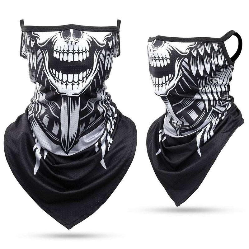 ACTION AIRSOFT 0 Bandana Skull Scarf demi-visage