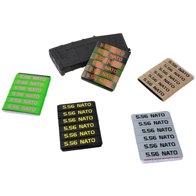 ACTION AIRSOFT 0 Bande marquage chargeur 5.56 6 pcs