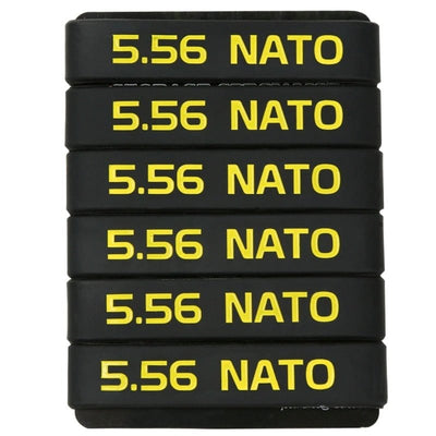 ACTION AIRSOFT 0 5.56 Jaune 6 pcs Bande marquage chargeur 6/12 5.56 Nato 300