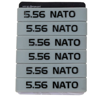 ACTION AIRSOFT 0 5.56 Noir 6 pcs Bande marquage chargeur 6/12 5.56 Nato 300