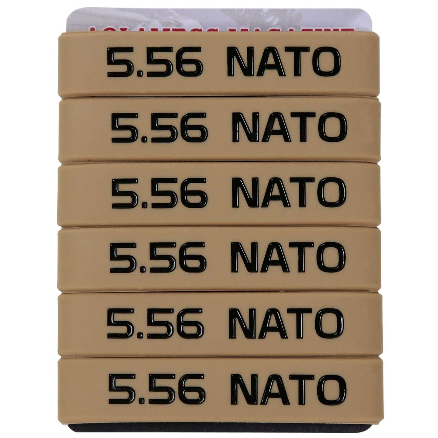 ACTION AIRSOFT 0 5.56 Noir(2) 6 pcs Bande marquage chargeur 6/12 5.56 Nato 300