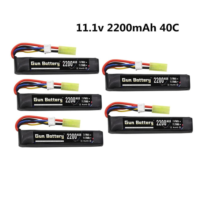 ACTION AIRSOFT 0 1 batterie Batterie Lipo 3S 103mm 11.1V 2200mAh