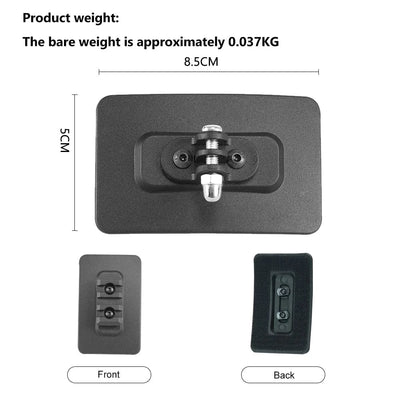 BOOIU Fast Helmet Base Adapter Fixed Mount MICH Helmet M-LOK Go Pro Mount Or Stand Flash Clip Night Vision Helmet  Accessories