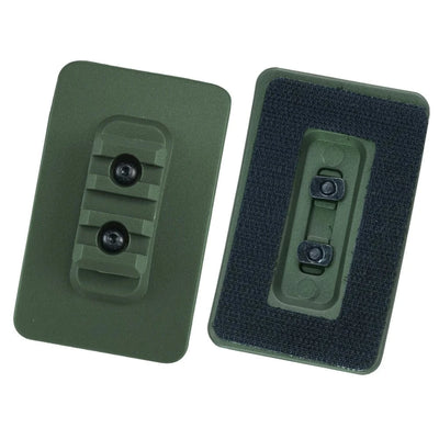 BOOIU Fast Helmet Base Adapter Fixed Mount MICH Helmet M-LOK Go Pro Mount Or Stand Flash Clip Night Vision Helmet  Accessories Green
