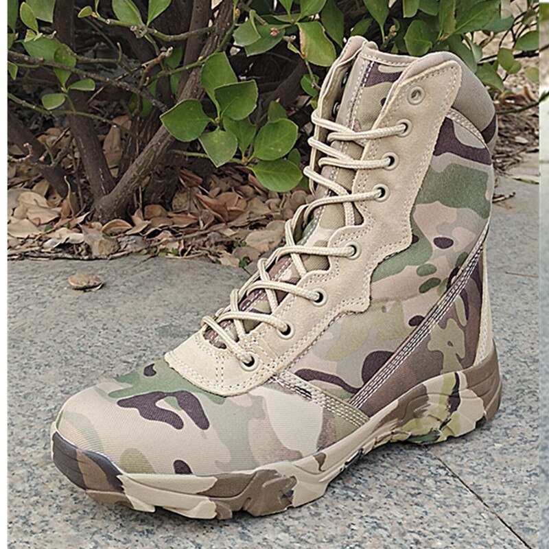 ACTION AIRSOFT 0 Multicam / 38 Bottes combat tactique POS Light