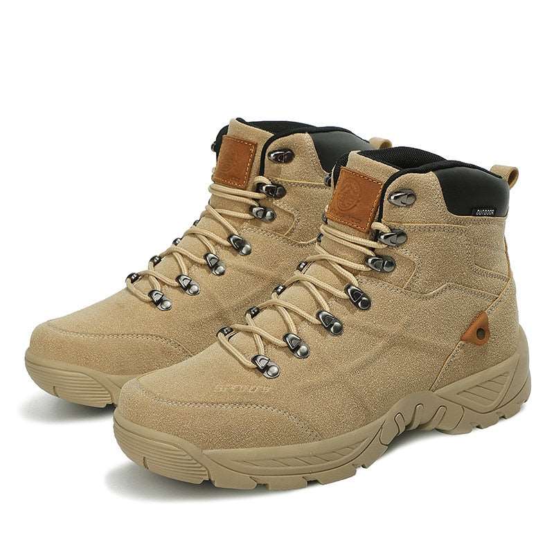 ACTION AIRSOFT 0 Marron / 40 Bottes tactiques K577 daim et cuir