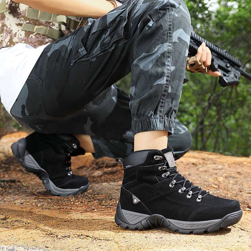 ACTION AIRSOFT 0 Bottes tactiques K577 daim et cuir