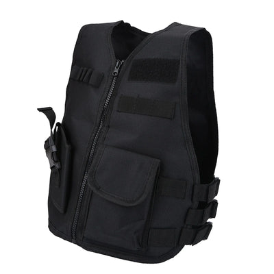 Boys Vest Kid Adjustable Vest Tactic Vest Breathable Children Kids Vest Protective Waistcoat for Outdoor Hunting  Games