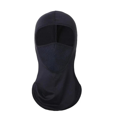 Breathable Mesh Camouflage Balaclava Full Face Mask Ski Cycling Hunting Head Cover Scarf Blaclava Cap black