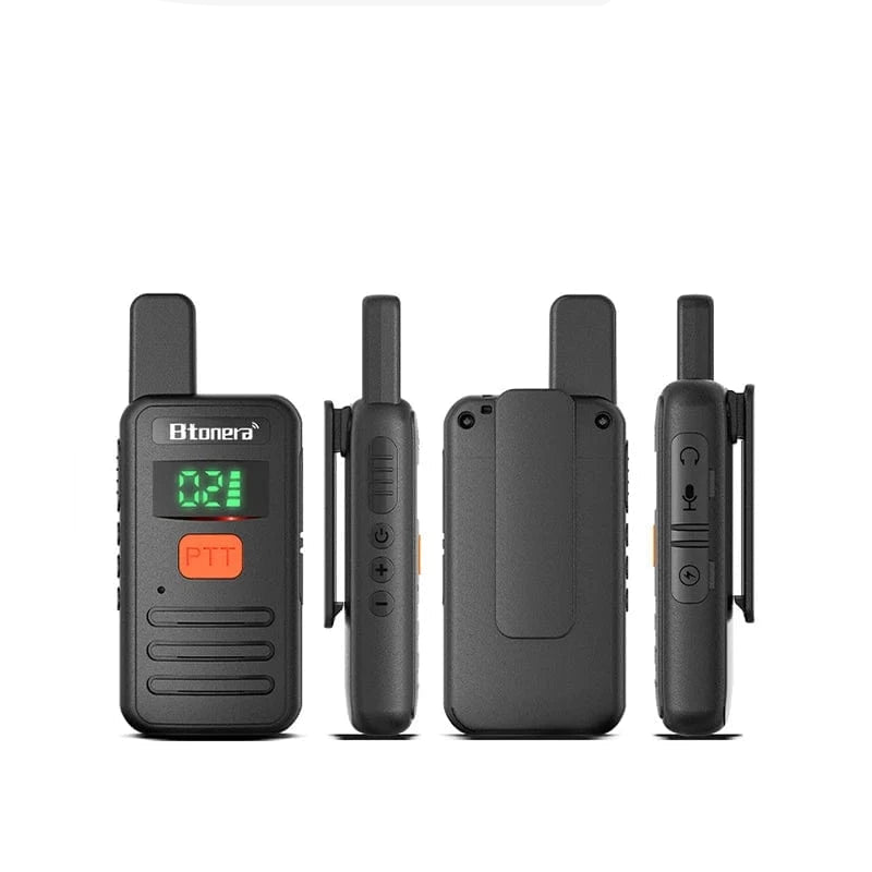 Btonera T1 Mini Walkie Talkie pmr 446 Profesional Walkie Talkies Largo Alcance mini Radio Wolkie Tokie Walkies de Largo Alcance