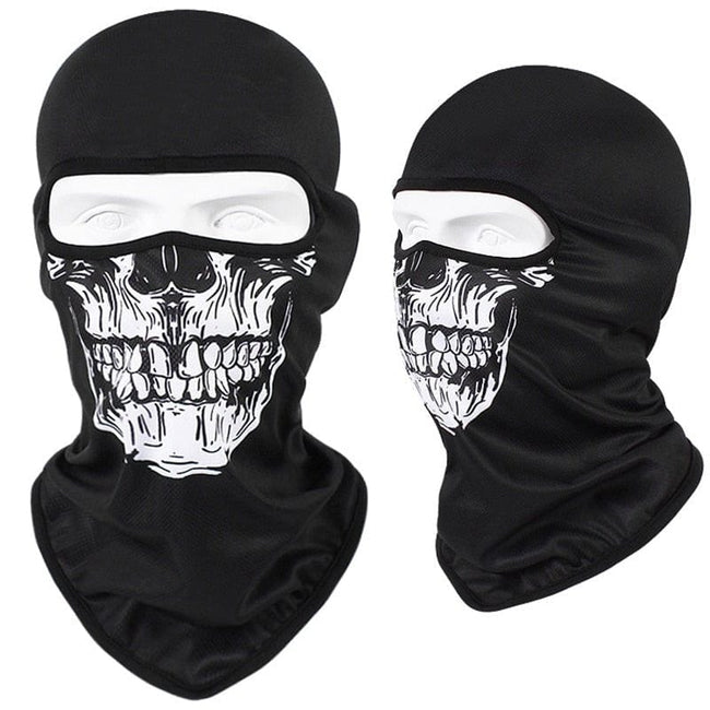 ACTION AIRSOFT 0 Cagoule 1 trou Skull coupe-vent