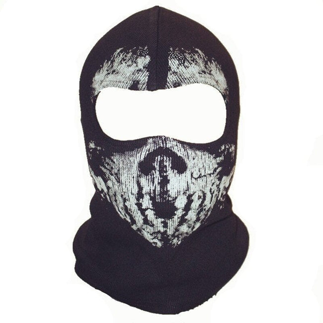 ACTION AIRSOFT 0 Cagoule Ghost Skull Face Warmly