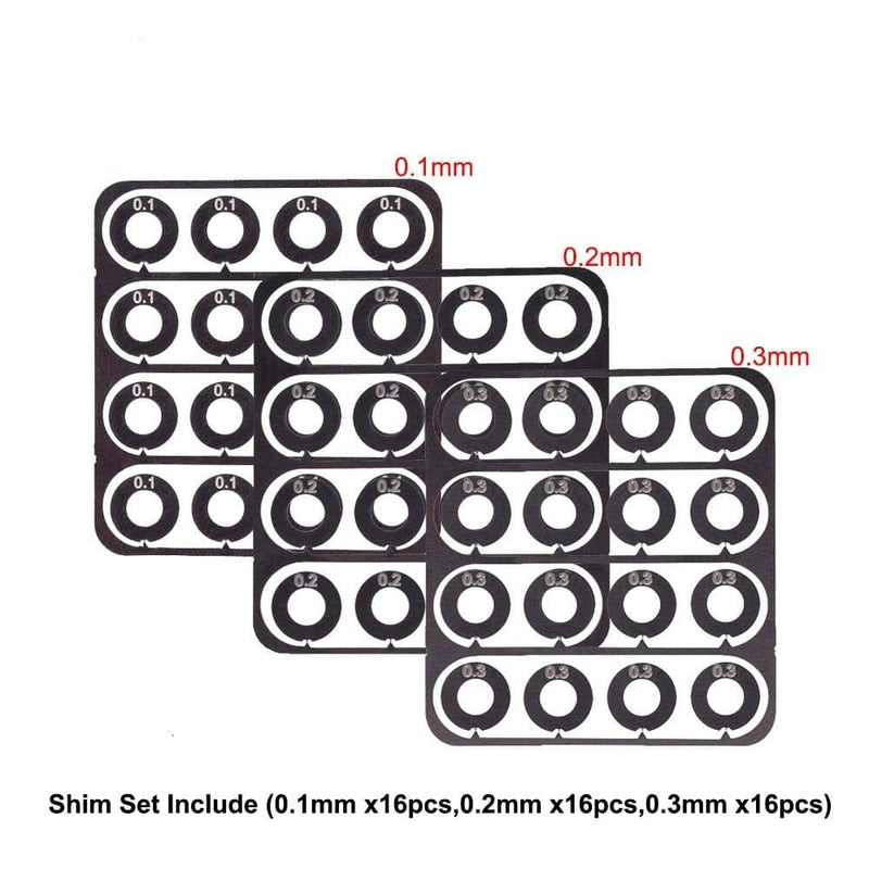 ACTION AIRSOFT 0 Cales précision boîte de vitesses 48 pcs