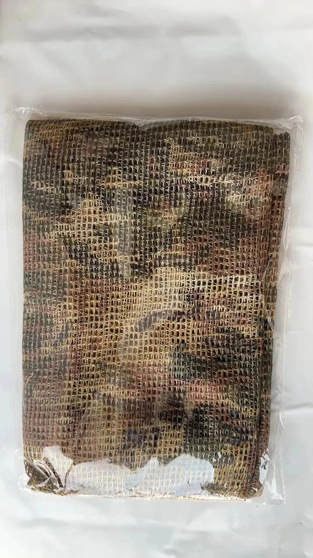 Camouflage Netting Tactical Mesh Camo Breathbale Scarf Sniper Face Veil Scarves for Wargame Sports Hunting Shooting Camping CP Meisai