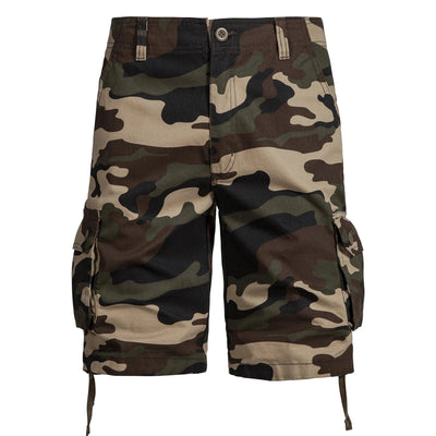Camouflage Shorts Men Cargo Short Summer Tactical Ripstop Bermuda Shorts Gym Cotton Training Hiking White Big Size
