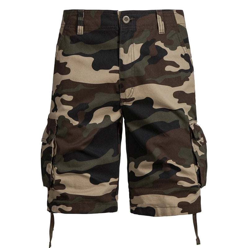 Camouflage Shorts Men Cargo Short Summer Tactical Ripstop Bermuda Shorts Gym Cotton Training Hiking White Big Size