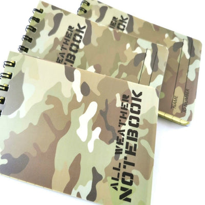 ACTION AIRSOFT 0 Carnet de notes étanche camo/ranger