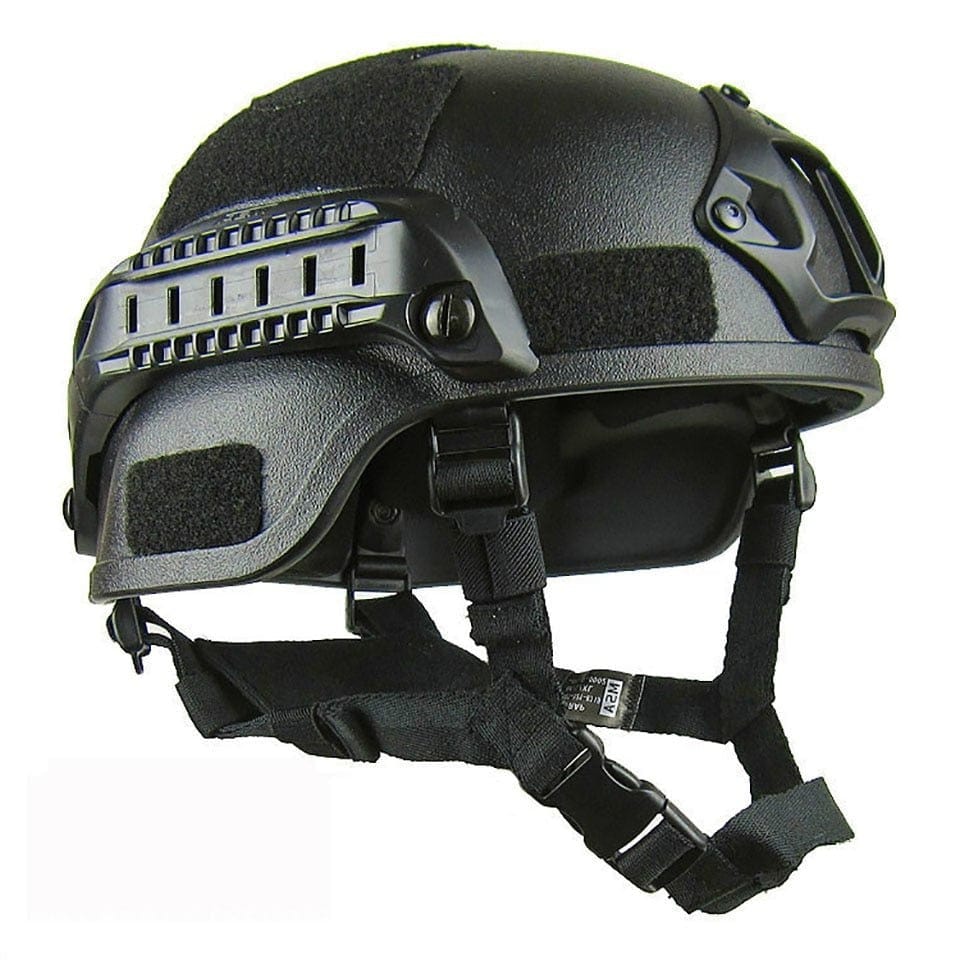 eventoloisirs 0 Noir Casque militaire MICH 2000 SWAT