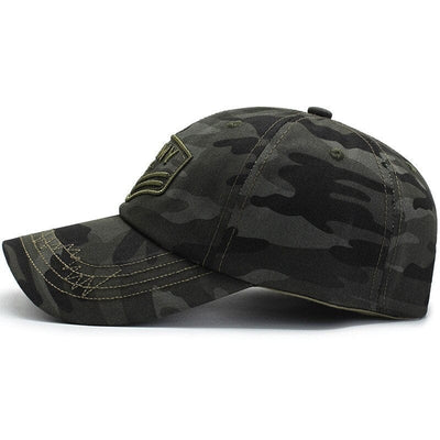 ACTION AIRSOFT 0 Casquette Army brodé Multicam noir