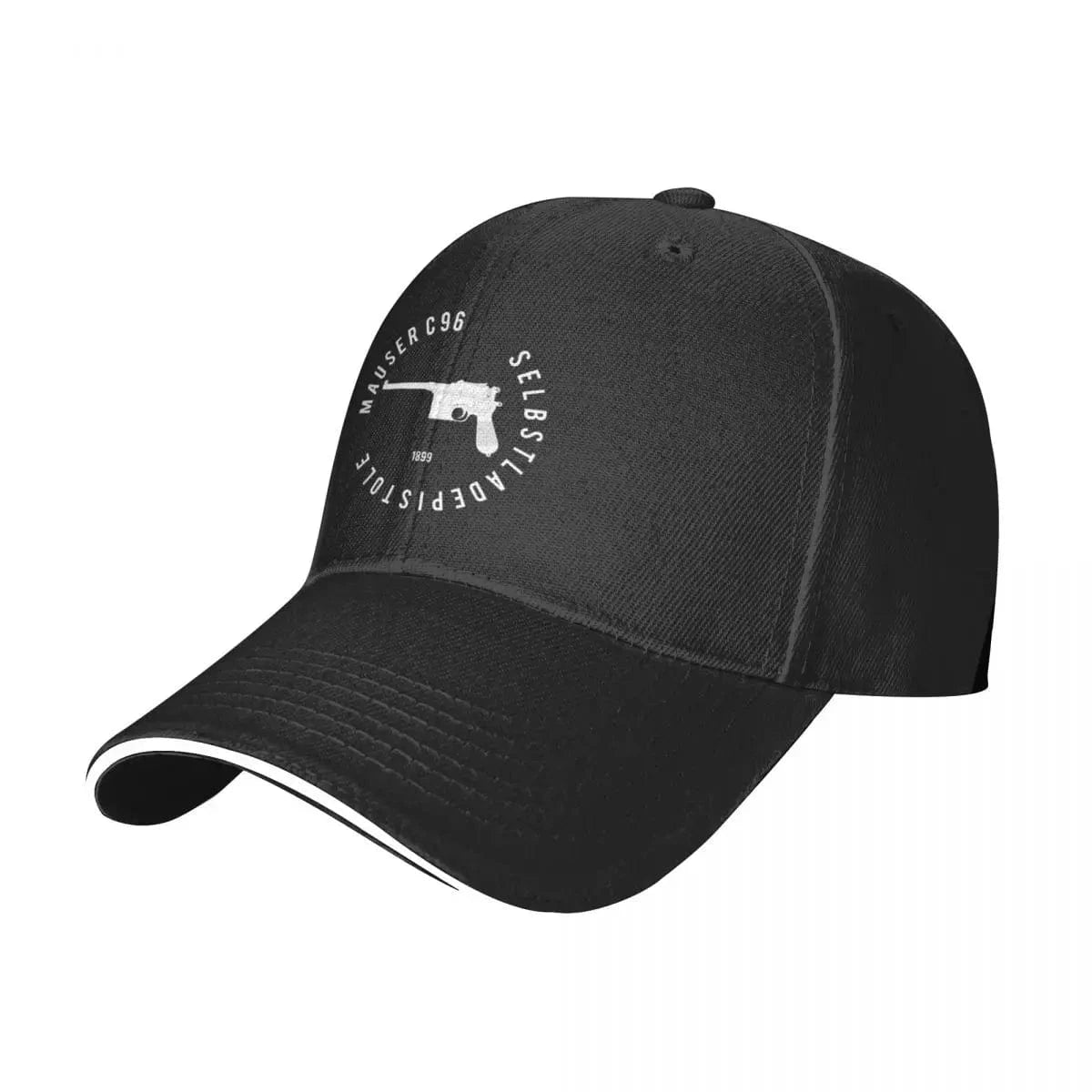 Casquette pistolet allemand Mauser C96 noir
