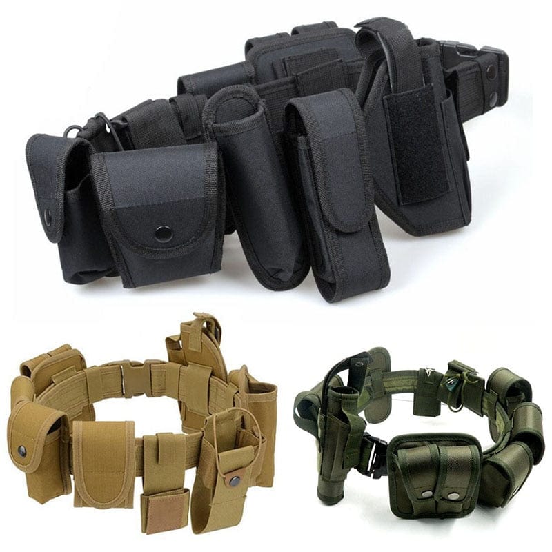 ACTION AIRSOFT 0 Ceinture avec ensemble pochettes 10 en 1