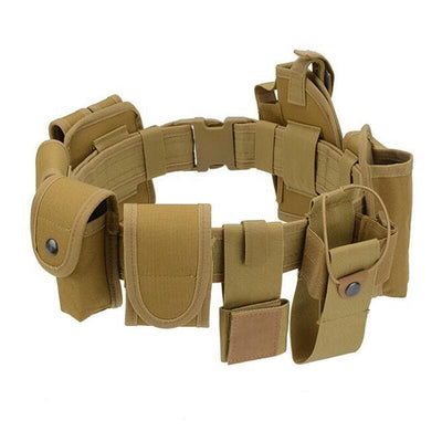 ACTION AIRSOFT 0 tan Ceinture avec ensemble pochettes 10 en 1