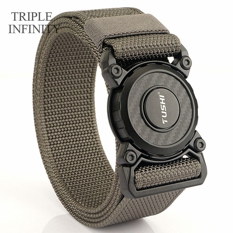 ACTION AIRSOFT 0 Gray / 125 cm Ajustable Ceinture boucle rotative TP Infinity