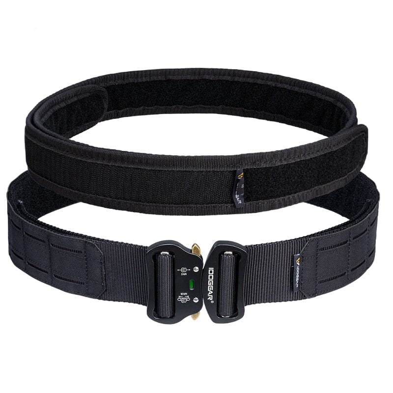 ACTION AIRSOFT 0 Noir / M (86-96 cm longueur totale 142 cm) Ceinture de combat Cobra IDGear