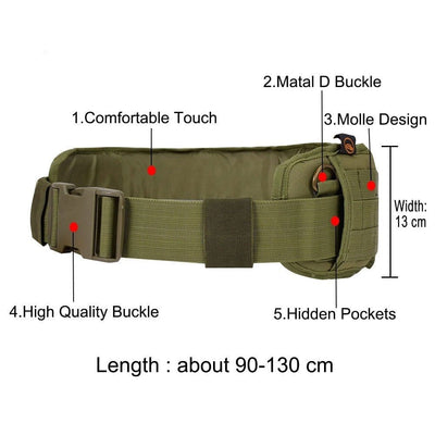 ACTION AIRSOFT 0 Ceinture de combat Molle CSAirsoft