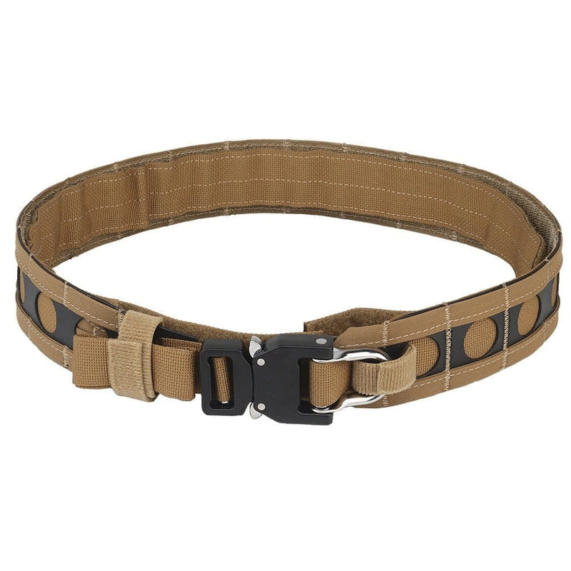 ACTION AIRSOFT 0 Tan Ceinture Ferro Style Laser Bison Molle