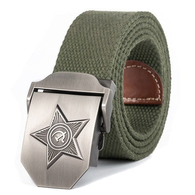 eventoloisirs 0 110 cm Ceinture militaire boucle étoile 3D CCCP