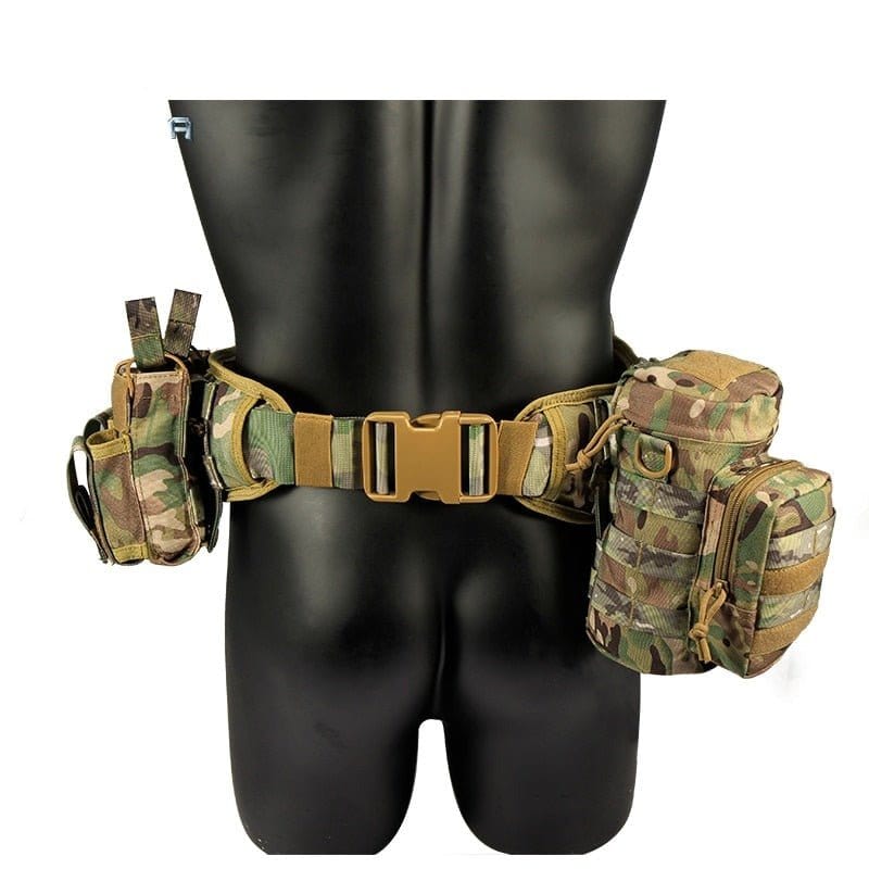 LEGEND AIRSOFT 0 Ceinture Molle CS Velcro YKD + 5 pcs