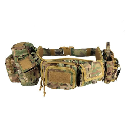 LEGEND AIRSOFT 0 Multicam Ceinture Molle CS Velcro YKD + 5 pcs