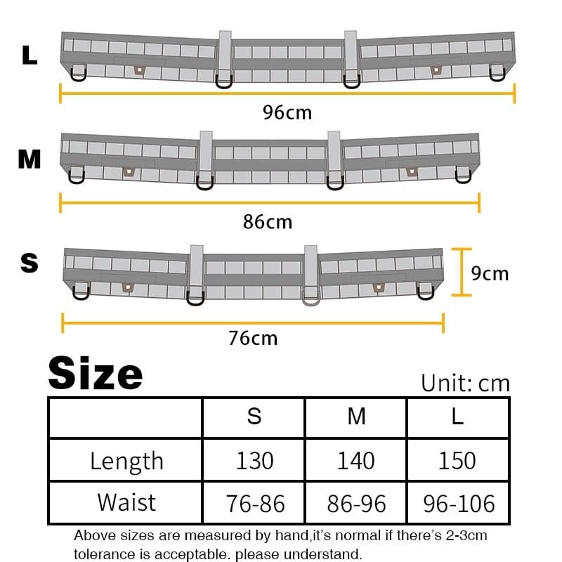 IDGEAR 0 Ceinture MRB modulaire Molle IDGEAR