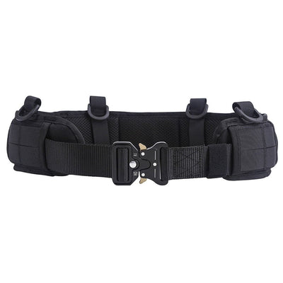 FGS 0 Black Ceinture tactique rembourrée ajustable FGS