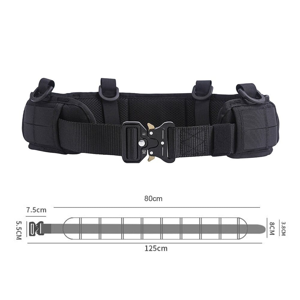 FGS 0 Ceinture tactique rembourrée ajustable FGS