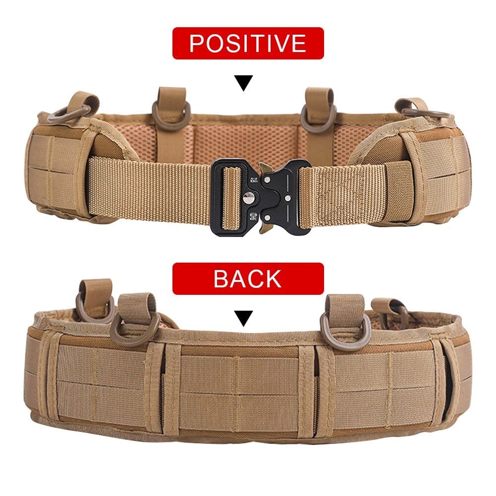 FGS 0 Ceinture tactique rembourrée ajustable FGS