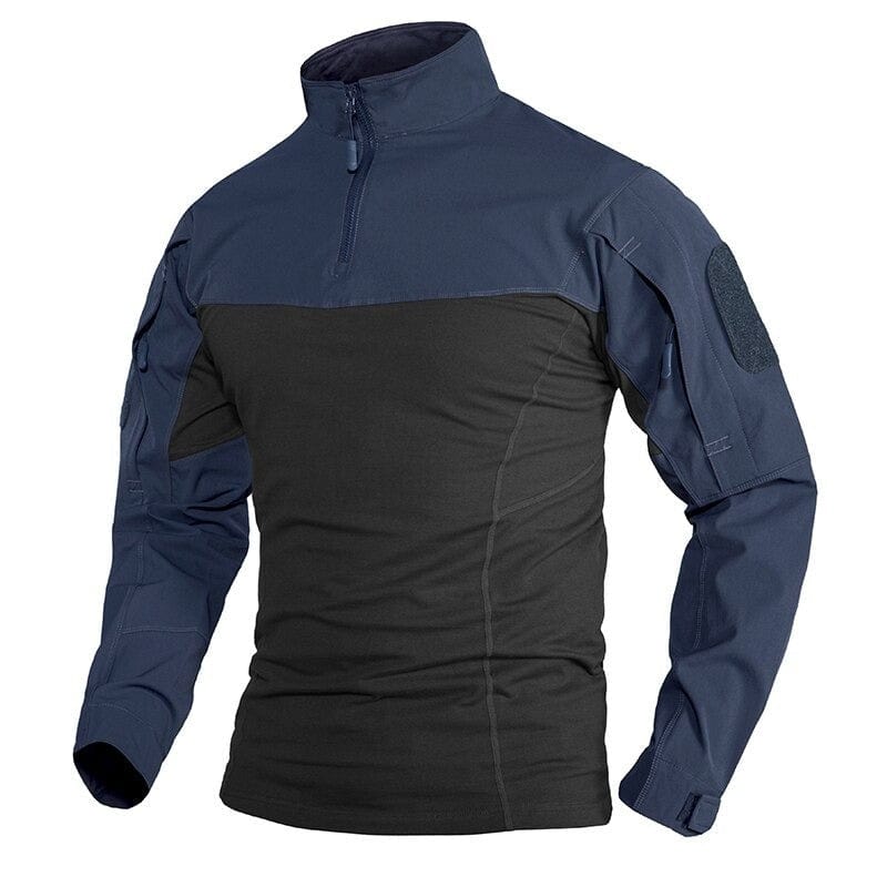 ACTION AIRSOFT S / Bleu - Noir Chemise Assaut UBAC Tactical Vasen